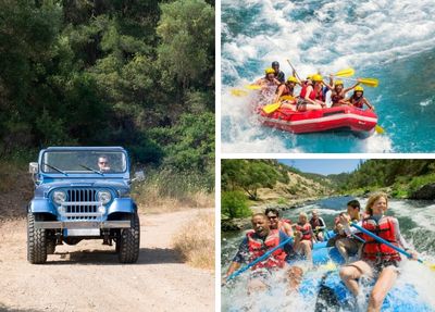 Side Jeep Safari und Rafting